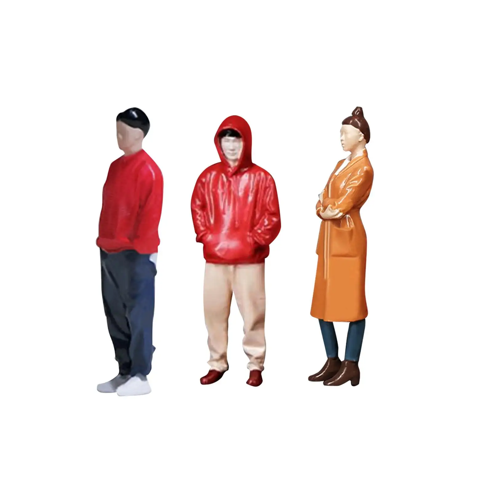 Realistic 1/64 Scale People Figurines Miniature People Model Tiny People for Miniature Scene Sand Table Layout Decor Ornament
Realistic 1/64 Scale People Figurines Miniature People Model Tiny People for Miniature Scene Sand Table Layout Decor Ornament