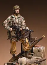 1/16 Scale Die-cast Resin Figure War 1-person Model Assembly Kit Toy Model (unpainted) Including Base
1/16 Scale Die-cast Resin Figure War 1-person Model Assembly Kit Toy Model (unpainted) Including Base