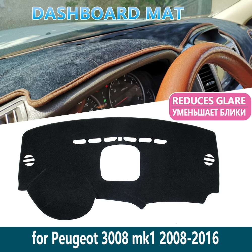 For Peugeot 3008 T8 T84 MK1 2008~2016 Dashboard Cover Pad Dustproof Sun-shading Non-slip Sunshade Carpet Car Sticker Accessories
For Peugeot 3008 T8 T84 MK1 2008~2016 Dashboard Cover Pad Dustproof Sun-shading Non-slip Sunshade Carpet Car Sticker Accessories