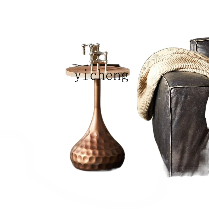 ZC Designer Furniture Metal round Tea Table Sofa Small Table American Corner Table Lamp Table
ZC Designer Furniture Metal round Tea Table Sofa Small Table American Corner Table Lamp Table