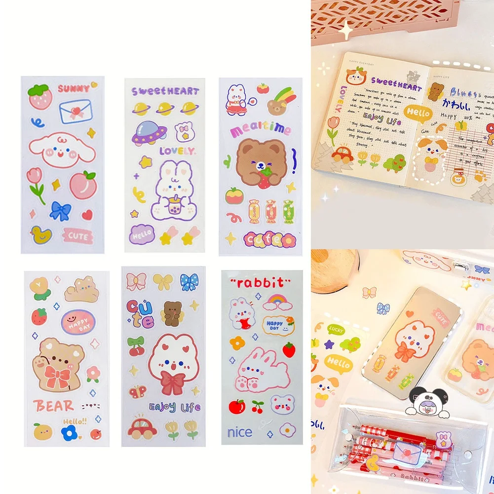 10pcs Cartoon Sticker Transparent PVC Hand Account Sticker Cute Cup Seamless Waterproof Water Cup Decoration Stickers
10pcs Cartoon Sticker Transparent PVC Hand Account Sticker Cute Cup Seamless Waterproof Water Cup Decoration Stickers