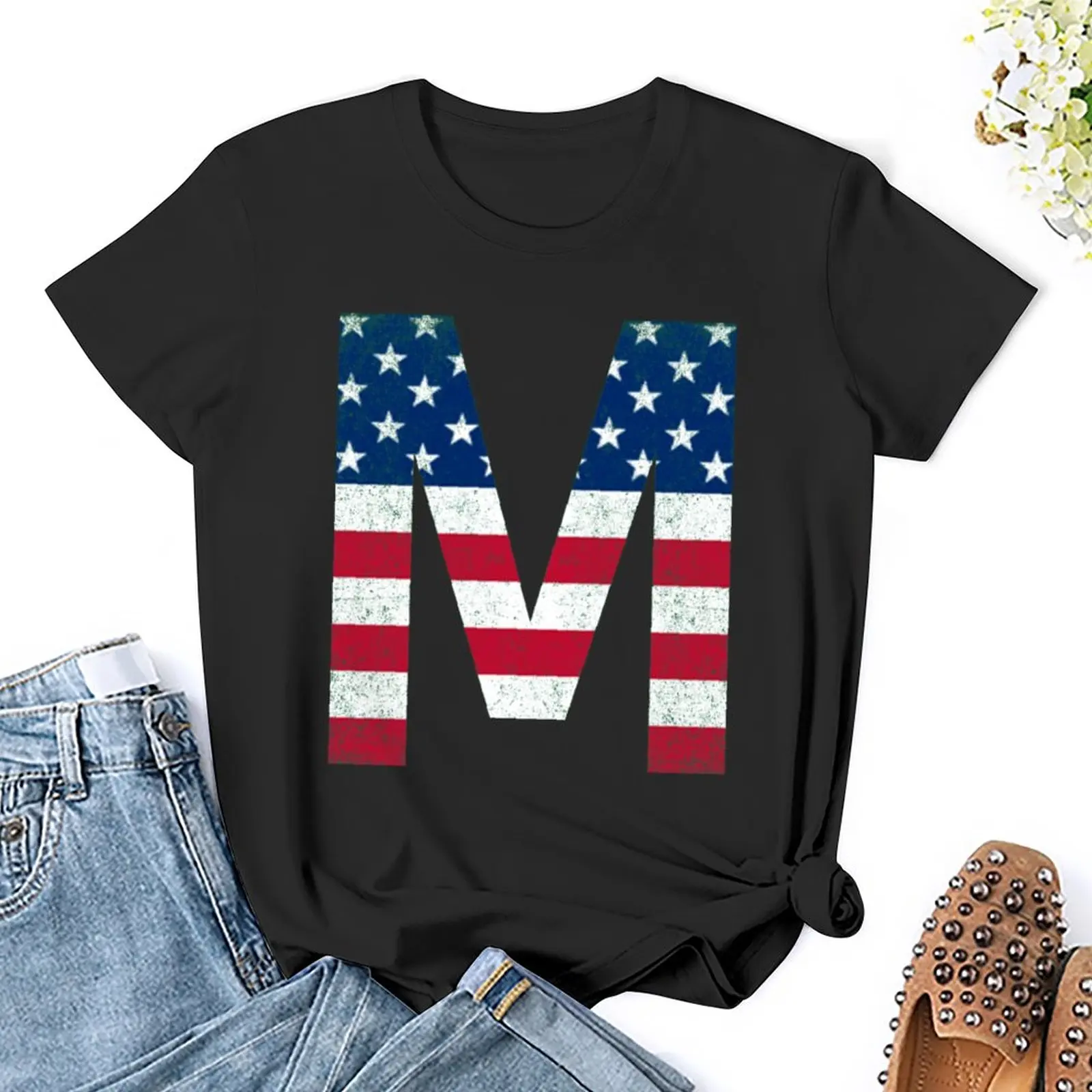 Vintage Letter M&Ms Capital Alphabet M American Flag Y Pure Cotton Sport Cute Top Tee Vintage Leisure Eur Size
Vintage Letter M&Ms Capital Alphabet M American Flag Y Pure Cotton Sport Cute Top Tee Vintage Leisure Eur Size