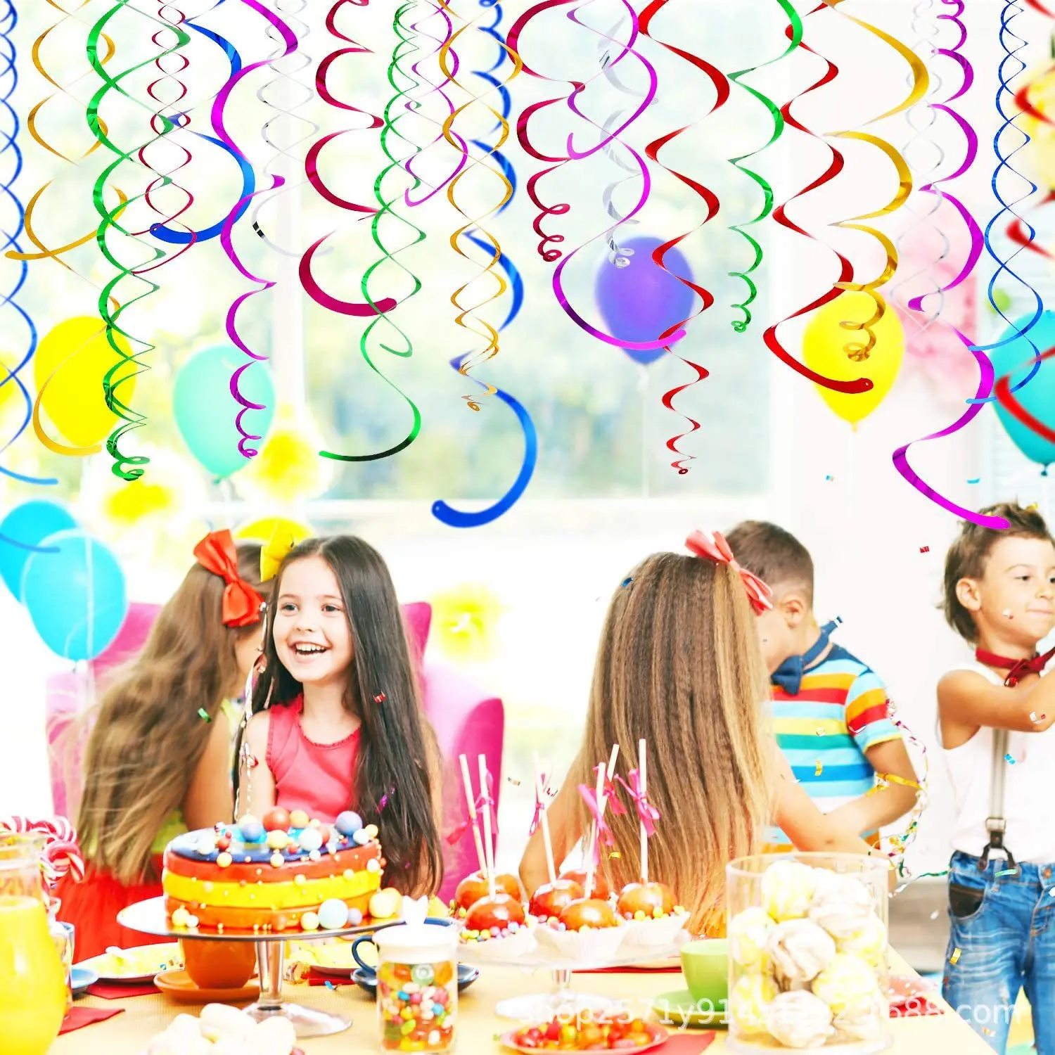 6PCS Each Bag PVC Spiral Hanging Birthday Party Supplie Whirlpool Flower Hanging Wedding Festival Background Wall Decoration
6PCS Each Bag PVC Spiral Hanging Birthday Party Supplie Whirlpool Flower Hanging Wedding Festival Background Wall Decoration