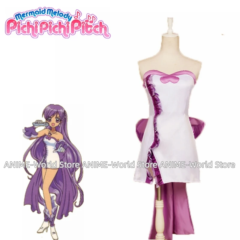 Anime New Mermaid Melody Pichi Pichi Pitch Caren Noel Dress Cosplay Costume With Gloves Custom Size
Anime New Mermaid Melody Pichi Pichi Pitch Caren Noel Dress Cosplay Costume With Gloves Custom Size