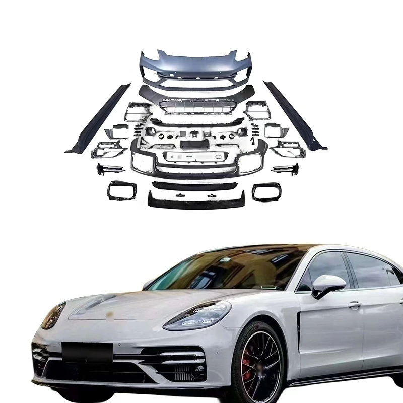 bodykit for Porsche Panamera 971 facelift Turbo car bumpers front bumper with car grill
bodykit for Porsche Panamera 971 facelift Turbo car bumpers front bumper with car grill