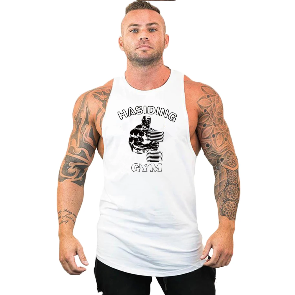New Men Tank top Gym Workout Fitness Bodybuilding sleeveless shirt Male Cotton clothing Sports Singlet vest men Undershirt
New Men Tank top Gym Workout Fitness Bodybuilding sleeveless shirt Male Cotton clothing Sports Singlet vest men Undershirt