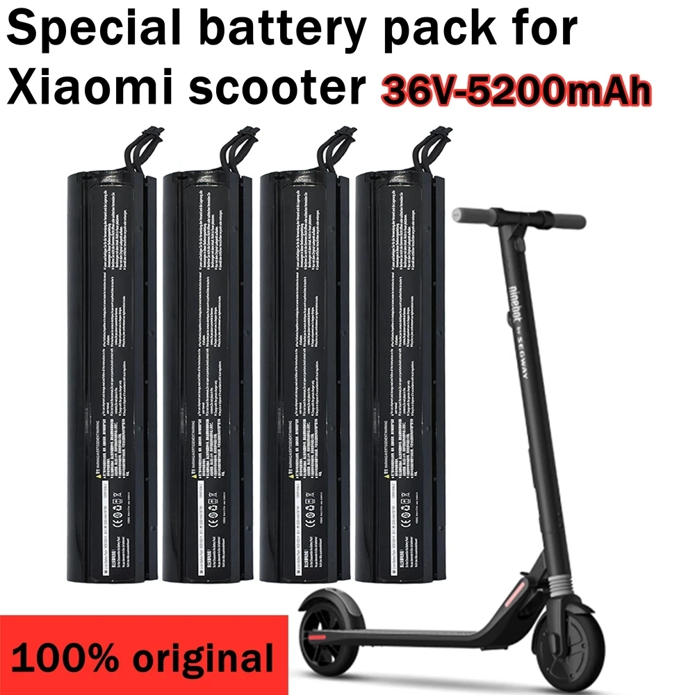 2022 Original 36V 5200mAH Battery Pack for Ninebot Segway ES1/ES2/ES3/ES4 Scooter Inner Battery Assembly ,Scooter Accessories
2022 Original 36V 5200mAH Battery Pack for Ninebot Segway ES1/ES2/ES3/ES4 Scooter Inner Battery Assembly ,Scooter Accessories