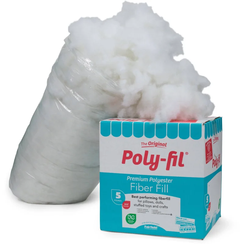 The Original Poly-fil® Premium Polyester Fiber Fill by Fairfield ( 10Pound 20 25 )
The Original Poly-fil® Premium Polyester Fiber Fill by Fairfield ( 10Pound 20 25 )
