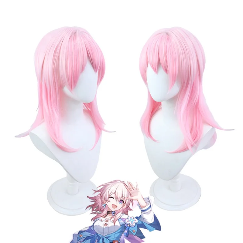Game Honkai Honkai: Star Rail Cosplay March 7th Cosplay Wig Anime Halloween Party Honkai Cosplay Wig for Women Girls
Game Honkai Honkai: Star Rail Cosplay March 7th Cosplay Wig Anime Halloween Party Honkai Cosplay Wig for Women Girls