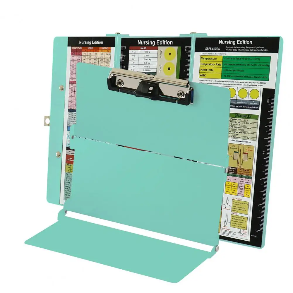 Nurse Clipboard Triple Folding Clipboard Portable Triple Folding Aluminum Alloy Nursing Clipboard for Students Nurses Doctors
Nurse Clipboard Triple Folding Clipboard Portable Triple Folding Aluminum Alloy Nursing Clipboard for Students Nurses Doctors