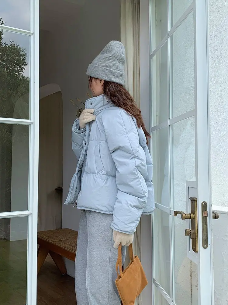 Loose Winter Coat Women Down Jacket Fashion Oversized Warm Coats Female Puffer Parkas Thicken Chic Short Outwear R517
Loose Winter Coat Women Down Jacket Fashion Oversized Warm Coats Female Puffer Parkas Thicken Chic Short Outwear R517