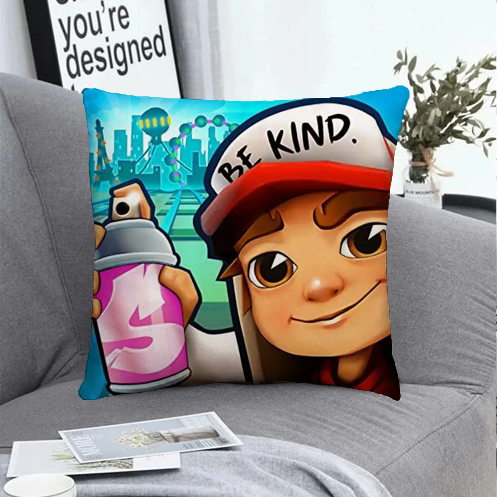Decorative Pillowcases 40x40 Subway Parkour Game Pillow Cases for Bed Fall Decoration Cushion Covers 45x45 Pillowcase Cover Sofa
Decorative Pillowcases 40x40 Subway Parkour Game Pillow Cases for Bed Fall Decoration Cushion Covers 45x45 Pillowcase Cover Sofa