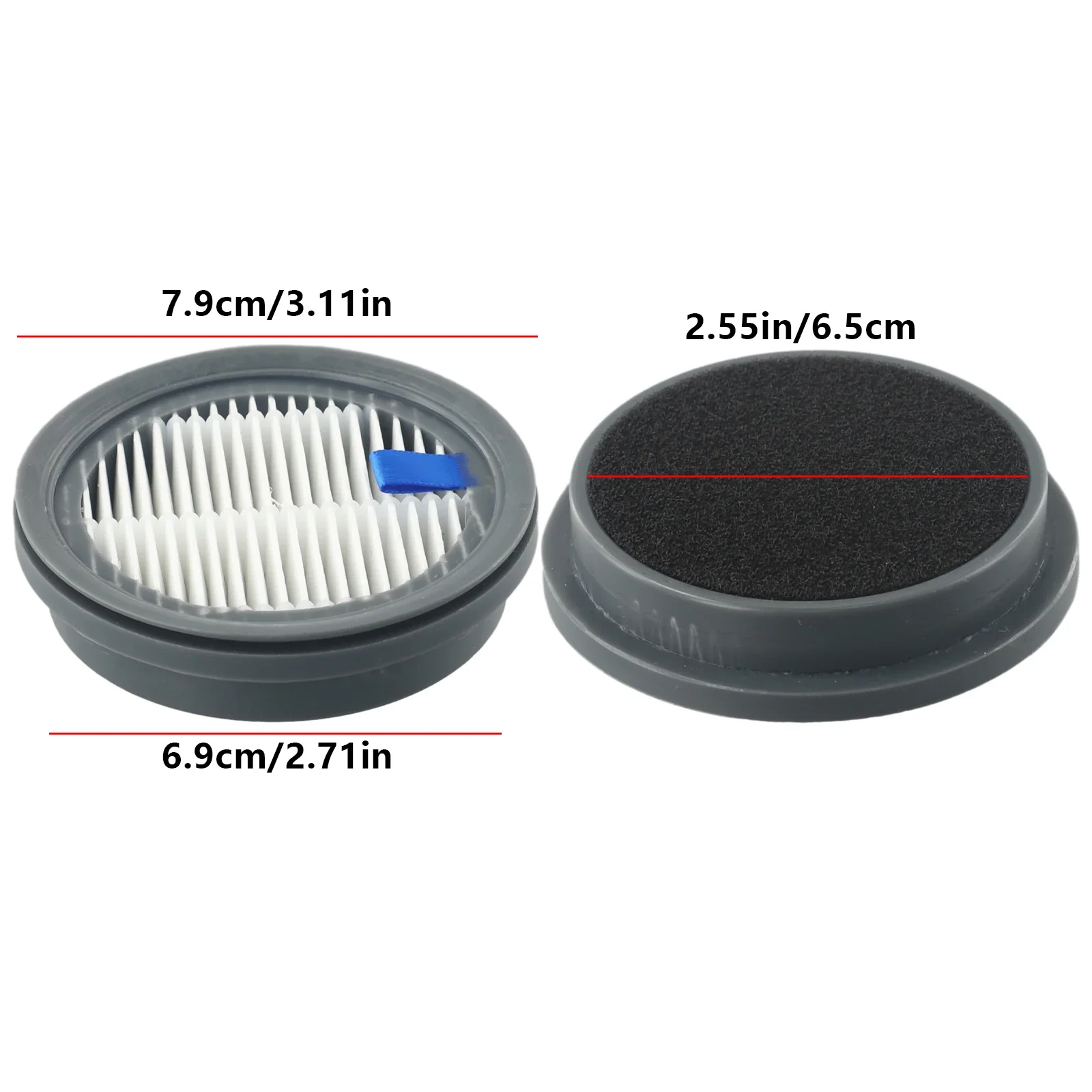 Advanced High Efficiency Filter For Afoddon A200PRO And For NEQUARE S12 Cordless Vacuum Cleaner Enhanced Power
Advanced High Efficiency Filter For Afoddon A200PRO And For NEQUARE S12 Cordless Vacuum Cleaner Enhanced Power