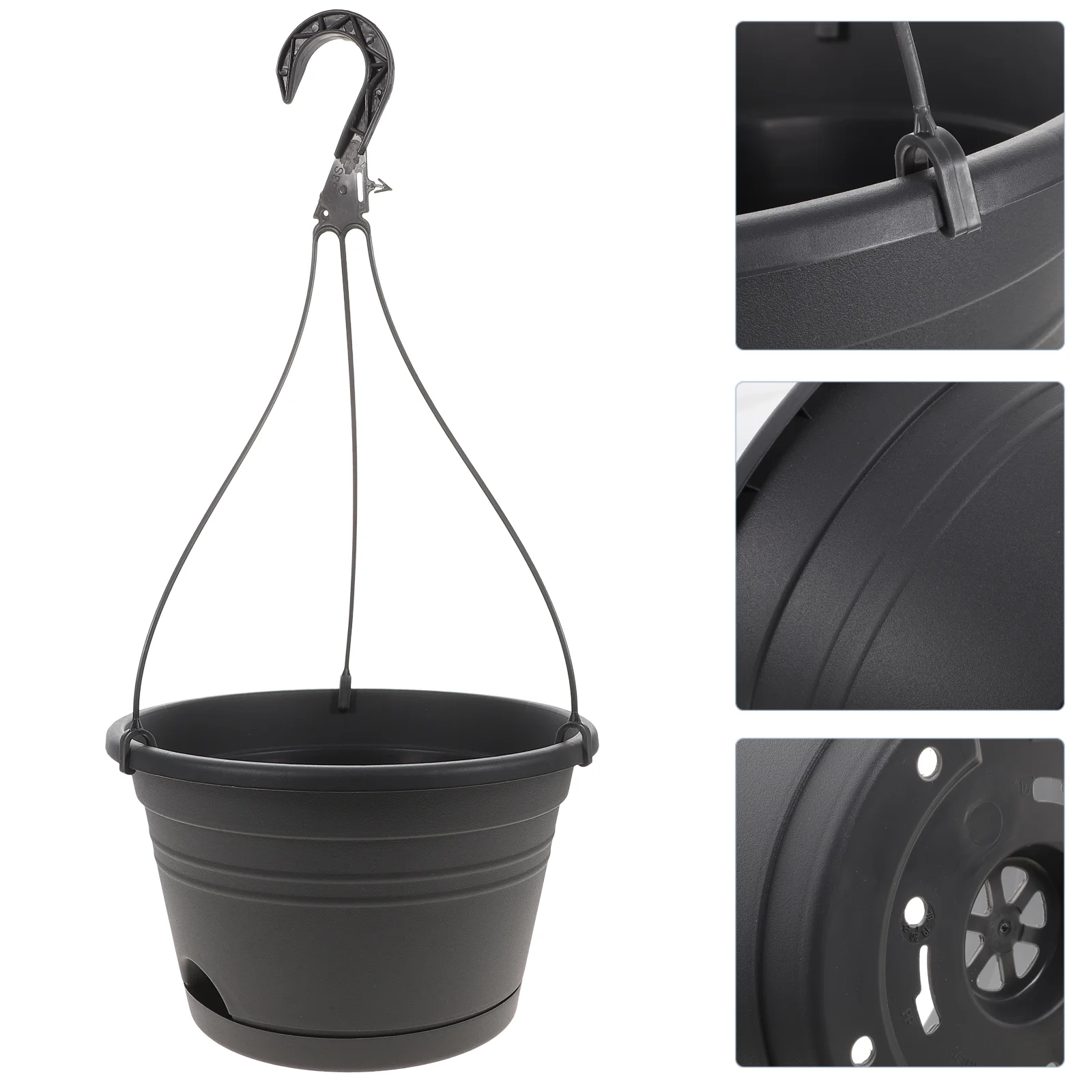 3 Pcs Flowerpot Garden Hanging Planters for Outdoor Plants Flowers Wall Plastic Basket
3 Pcs Flowerpot Garden Hanging Planters for Outdoor Plants Flowers Wall Plastic Basket