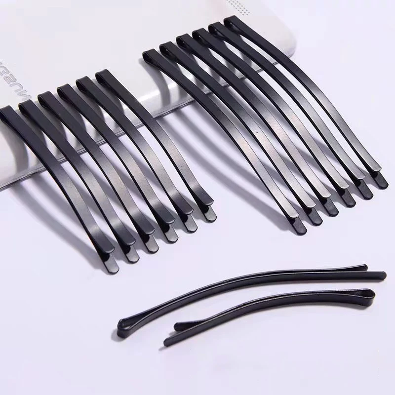 

10Pcs Black Hairpins For Women Hair Clip Lady Bobby Pins Invisible Wave Hairgrip Barrette Hairclip Hair Clips Accessories