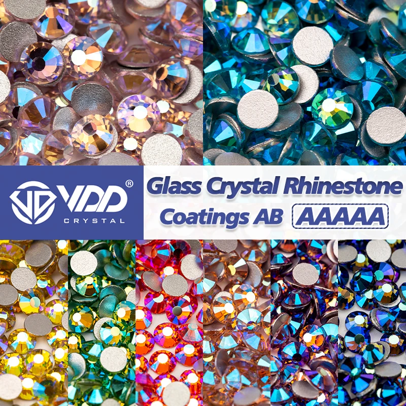 VDD SS4-SS30 AAAAA Top Quality Multi-color AB Glass Rhinestones Crystal Glitter Strass Flat Back Glue On Stones For Nail Art DIY 
VDD SS4-SS30 AAAAA Top Quality Multi-color AB Glass Rhinestones Crystal Glitter Strass Flat Back Glue On Stones For Nail Art DIY