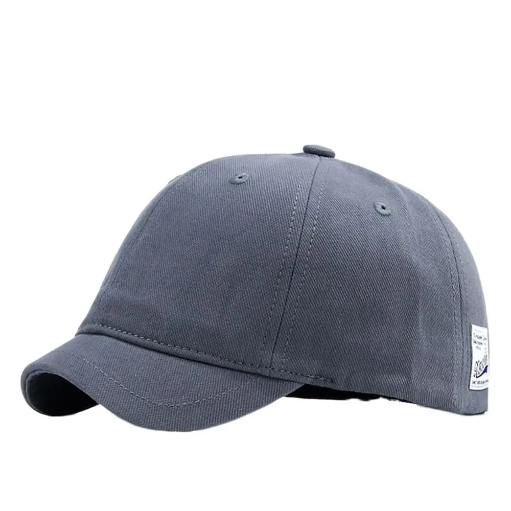 

Adjustable Baseball Caps Fashion Short Brim Cotton Sunscreen Hats Sun Protection Quick Dry Golf Dad Hat Men Women