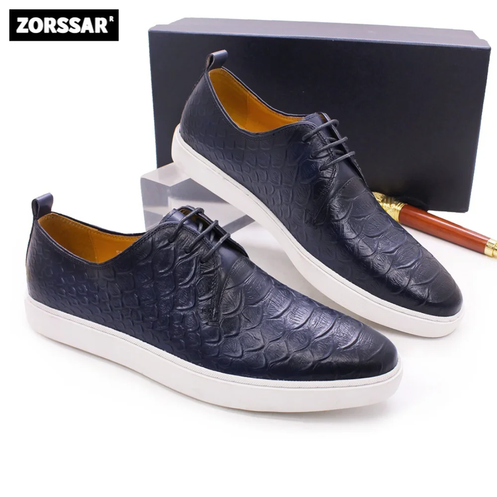 genuine Leather men's loafers casual board shoes lace-up flat comfortable single shoes fish print embossing fashion sneakers men
genuine Leather men's loafers casual board shoes lace-up flat comfortable single shoes fish print embossing fashion sneakers men