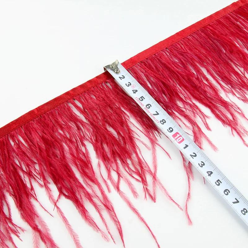 New 10Meters High Quality Ostrich Feather Trim Fringe Feather Ribbon 10-15CM/4-6Inch Width Sewing Crafts Costumes Decoration Diy
New 10Meters High Quality Ostrich Feather Trim Fringe Feather Ribbon 10-15CM/4-6Inch Width Sewing Crafts Costumes Decoration Diy