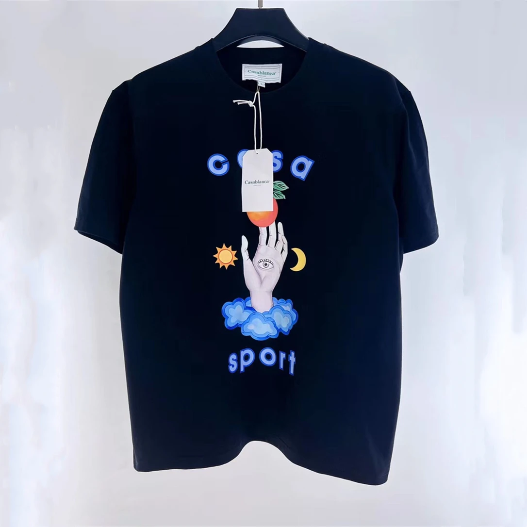 Y2k Palm Orange Casablanca T Shirt Men Women Oversized Black White Short Sleeve Tees
Y2k Palm Orange Casablanca T Shirt Men Women Oversized Black White Short Sleeve Tees