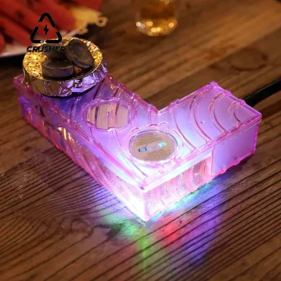 CRUSHER L Shaped Acrylic Hookah Set with LED Lights Smoking Water Pipe Narguile Complete for Party Shisha Pipes Accessories
CRUSHER L Shaped Acrylic Hookah Set with LED Lights Smoking Water Pipe Narguile Complete for Party Shisha Pipes Accessories