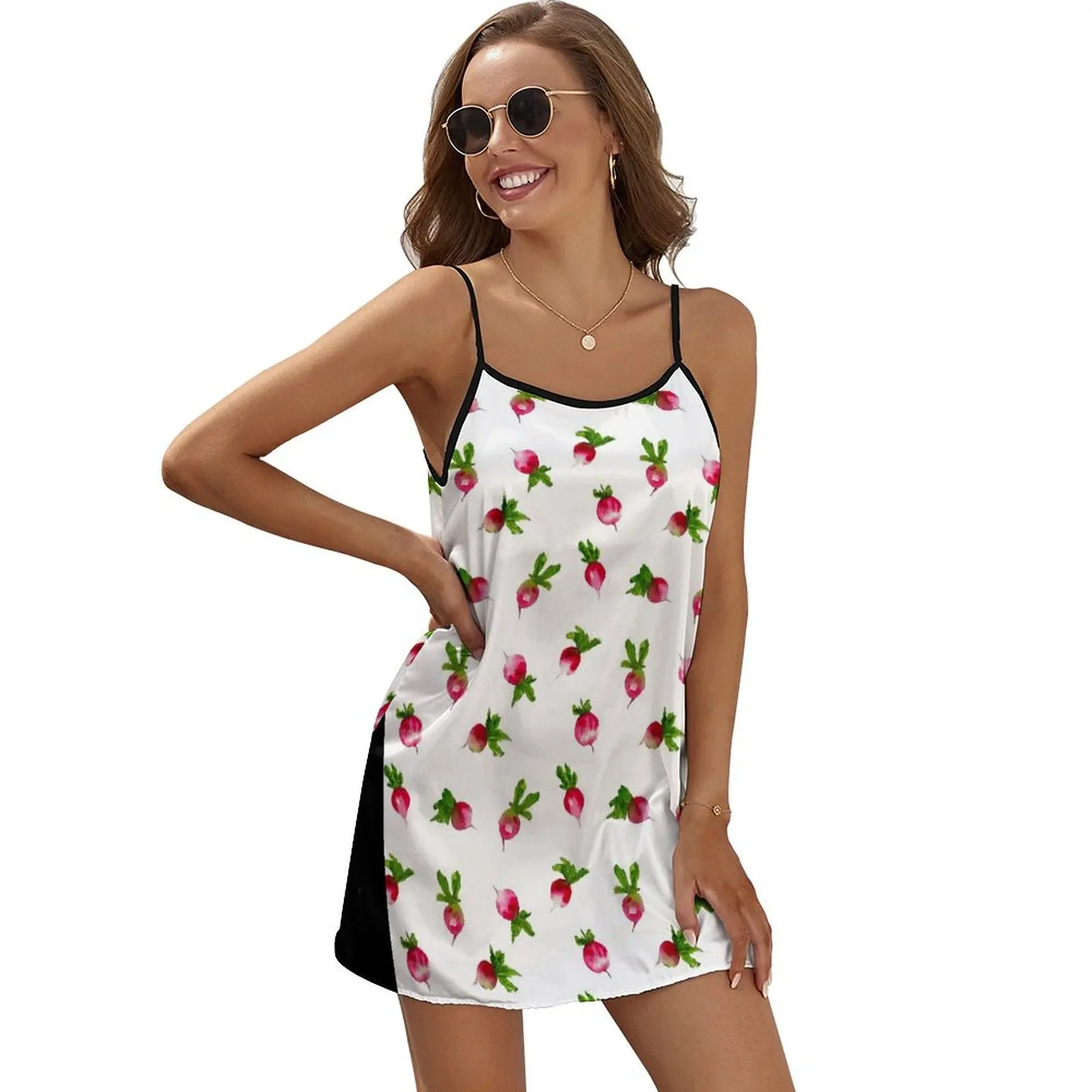 Watercolor radish pattern Sleeveless Dress Women's summer long dress elegant women's dresses for wedding
Watercolor radish pattern Sleeveless Dress Women's summer long dress elegant women's dresses for wedding