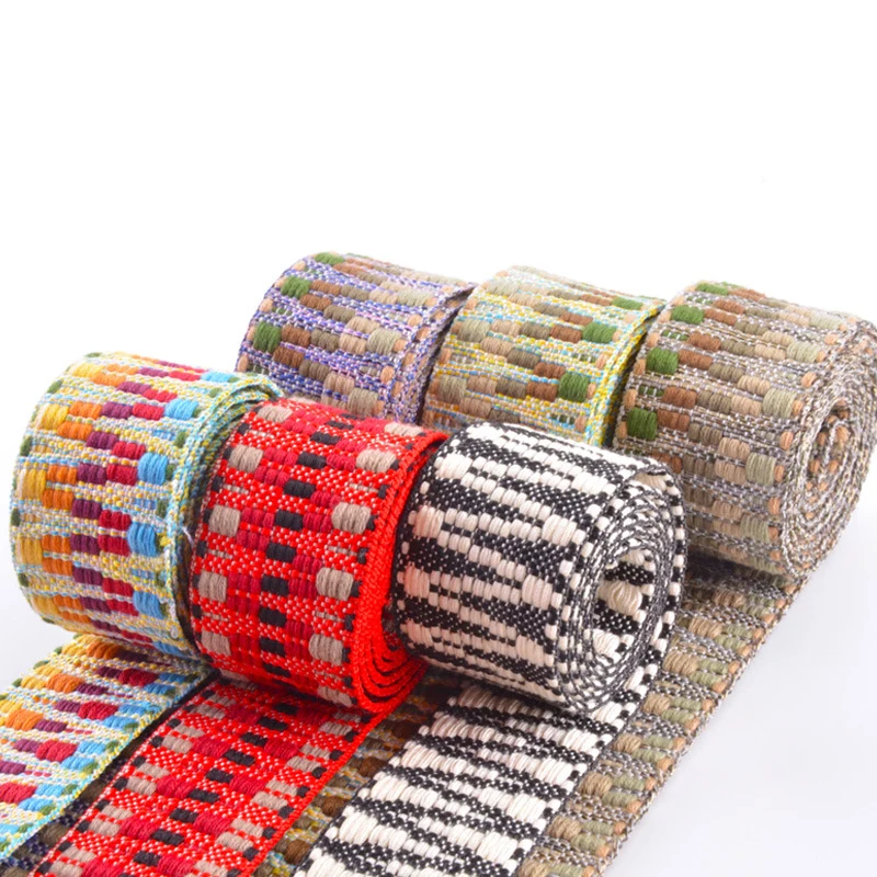 50 Meters 38mm Heavy Webbing Jacquard Ribbon Polyester Cotton Belt Bag Strap Handmade Garment Accessories
50 Meters 38mm Heavy Webbing Jacquard Ribbon Polyester Cotton Belt Bag Strap Handmade Garment Accessories