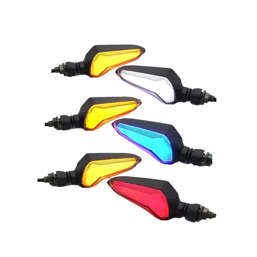 2PCS Motorcycle Led Turn Signals Lights 12V Flowing Indicator Blinker Lamps for 10mm Mounting Holes
2PCS Motorcycle Led Turn Signals Lights 12V Flowing Indicator Blinker Lamps for 10mm Mounting Holes