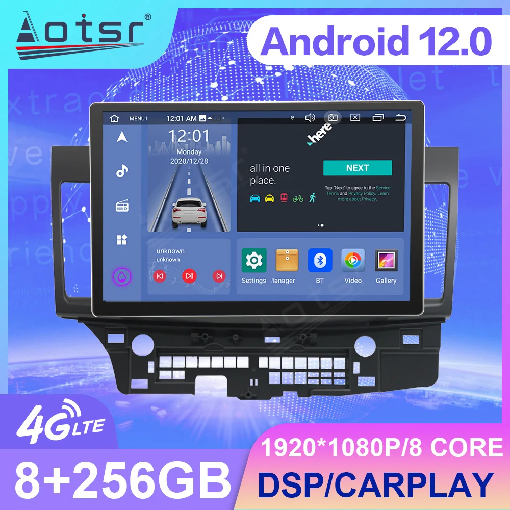 13,3 дюйма Android 12 автомобильное радио для Mitsubishi Lancer-ex 2007 - 2015 4G экран Carplay центральный мультимедийный плеер стерео головное устройство
13,3 дюйма Android 12 автомобильное радио для Mitsubishi Lancer-ex 2007 - 2015 4G экран Carplay центральный мультимедийный плеер стерео головное устройство