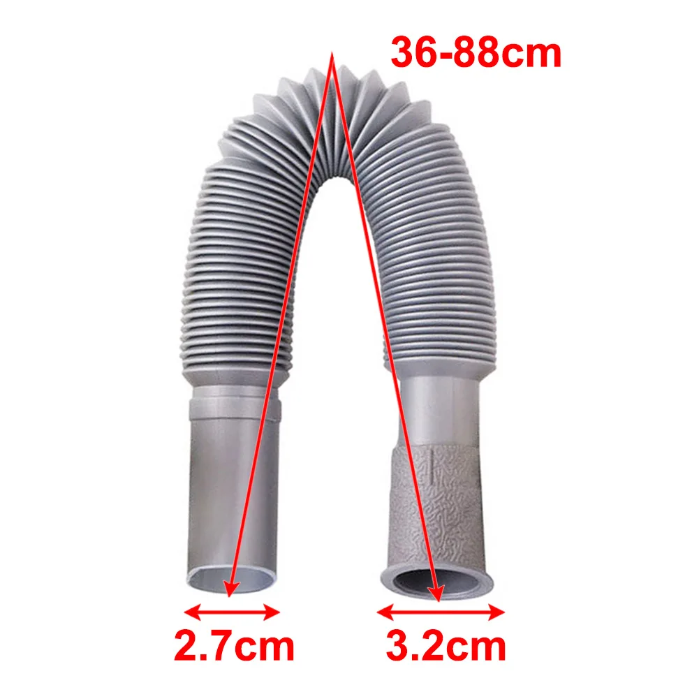 Water Drain Hose Pipe Basin Strainer Sink Extension Drain Gray 80cm Washbowl Home Universal Bathroom Plastic Tubing
Water Drain Hose Pipe Basin Strainer Sink Extension Drain Gray 80cm Washbowl Home Universal Bathroom Plastic Tubing
