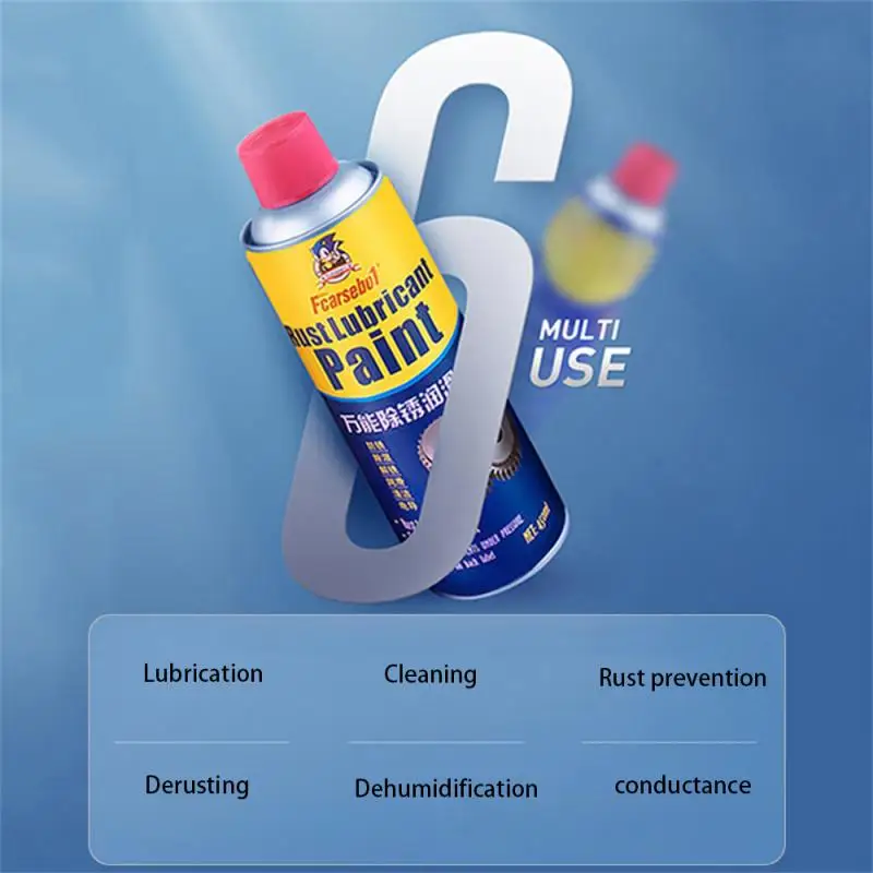 Quick Cleaning Lubricant Universal Portable Cleaning Dehumidification Rust Removal Car Supplies Stainless Steel Rust Inhibitor
Quick Cleaning Lubricant Universal Portable Cleaning Dehumidification Rust Removal Car Supplies Stainless Steel Rust Inhibitor