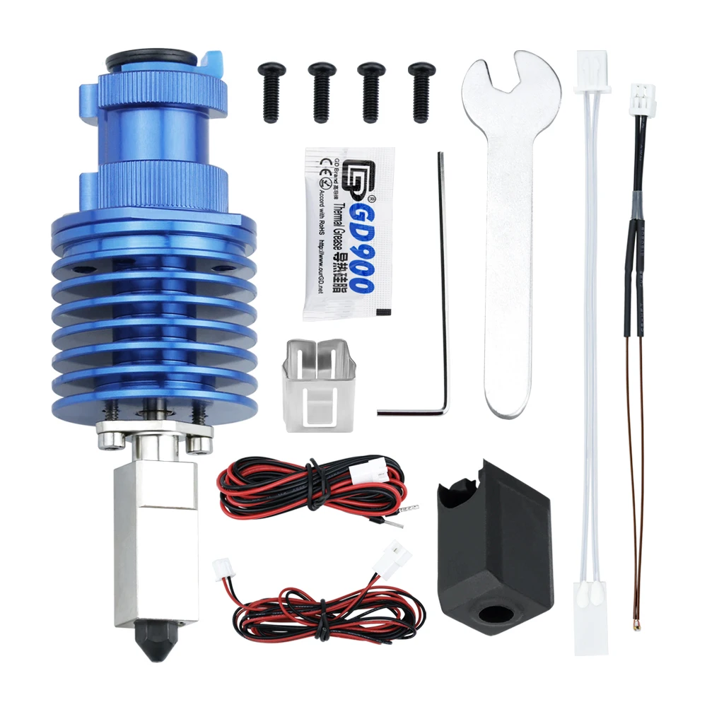 Высокоскоростная печатающая головка 300 °C, Модернизированная V6 Hotend Kit для принтера Ender 3 V2 PRO/VORON 2,4, высококлассный экструдер J-Head для детали 3D-принтера CR10
Высокоскоростная печатающая головка 300 °C, Модернизированная V6 Hotend Kit для принтера Ender 3 V2 PRO/VORON 2,4, высококлассный экструдер J-Head для детали 3D-принтера CR10