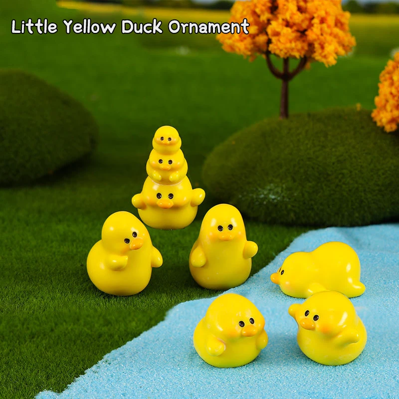 Little Yellow Duck Lovely Decorative Accessories Environmental Resin Car Ornaments Micro Landscape
Little Yellow Duck Lovely Decorative Accessories Environmental Resin Car Ornaments Micro Landscape