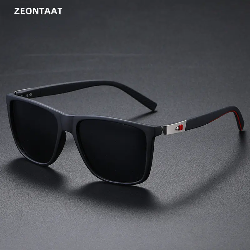 

Zeontaat Brand Design Classic Polarized Sunglasses Men Women Driving Square Frame Fashion Sun Glasses Male Goggle Gafas De Sol