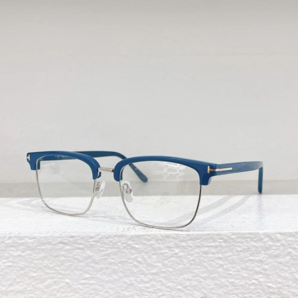 New FT5504 brand glasses Half frame men's top handmade acetate optical glasses for myopic reading women prescription TF glasses
New FT5504 brand glasses Half frame men's top handmade acetate optical glasses for myopic reading women prescription TF glasses
