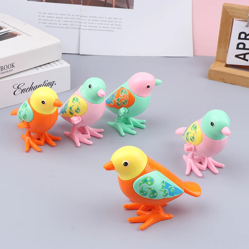 

New Clockwork Toy Children's Cartoon Winding Creative Jumping Little Magpie Bird Puzzle Small Animal Baby Gift