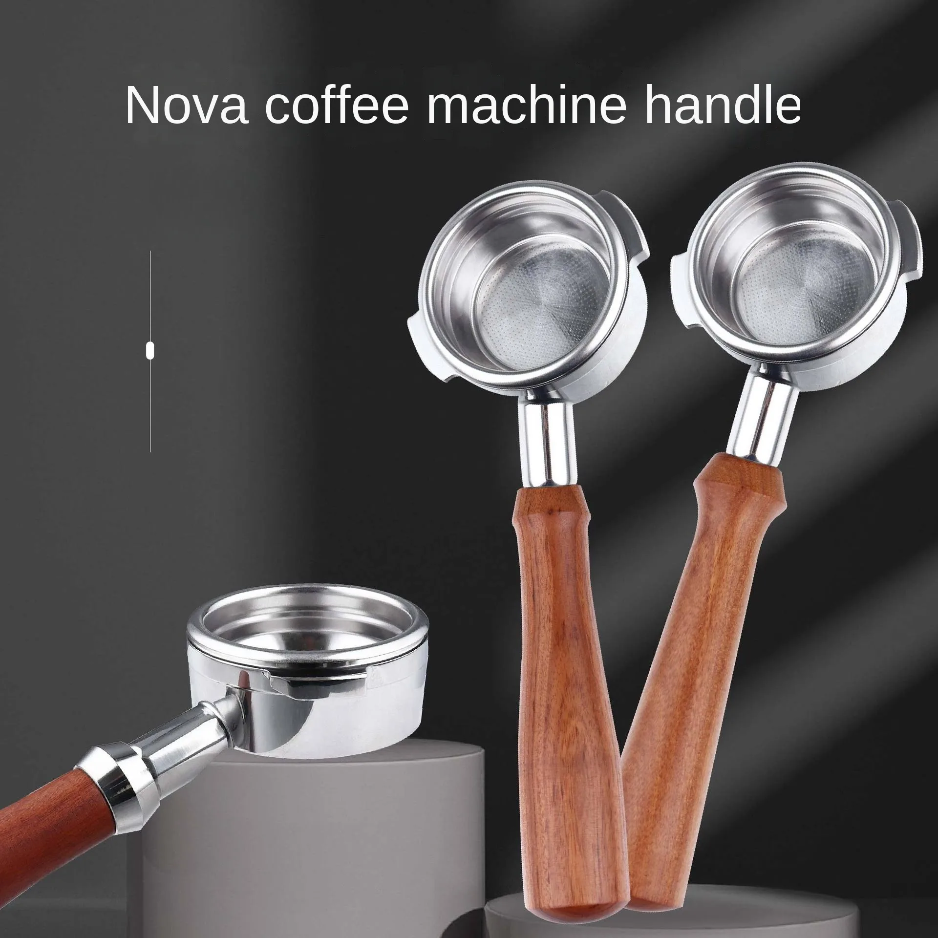 Nuova Italian Coffee Machine Bottomless Handle 58mm Modified Handle Stainless Steel Coffee Handle
Nuova Italian Coffee Machine Bottomless Handle 58mm Modified Handle Stainless Steel Coffee Handle