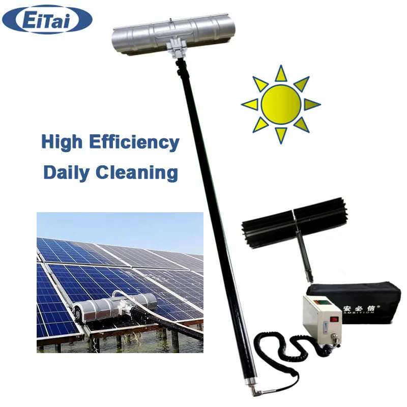 EITAI горячая Распродажа Pv инструменты для очистки панелей солнечных панелей, аппарат для очистки панелей солнечных панелей, робот-очиститель панелей солнечных панелей
EITAI горячая Распродажа Pv инструменты для очистки панелей солнечных панелей, аппарат для очистки панелей солнечных панелей, робот-очиститель панелей солнечных панелей