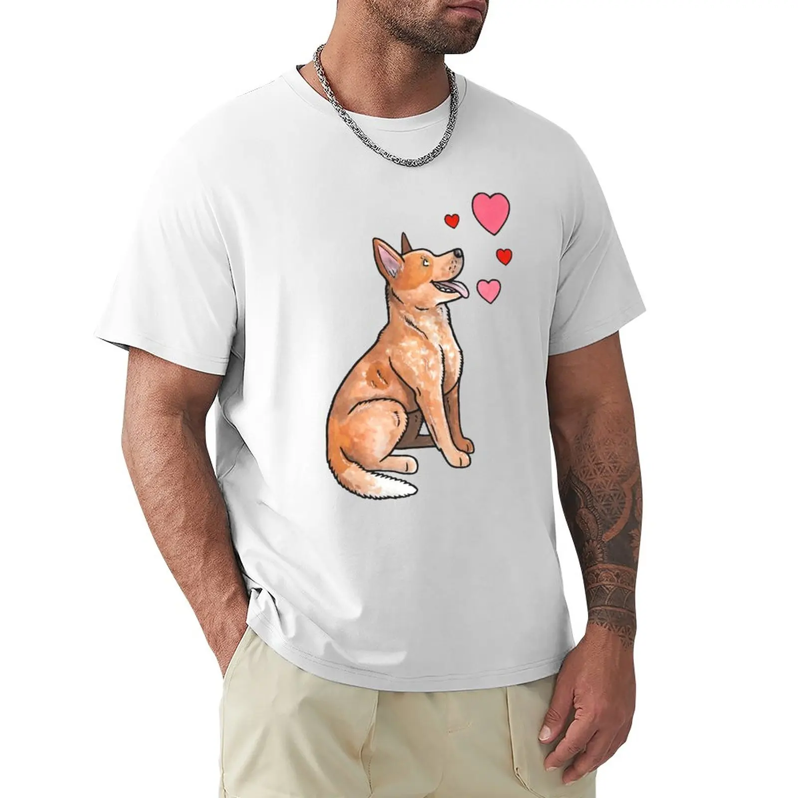 Australian Cattle Dog love T-Shirt anime clothes kawaii clothes summer clothes heavyweight t shirts for men
Australian Cattle Dog love T-Shirt anime clothes kawaii clothes summer clothes heavyweight t shirts for men