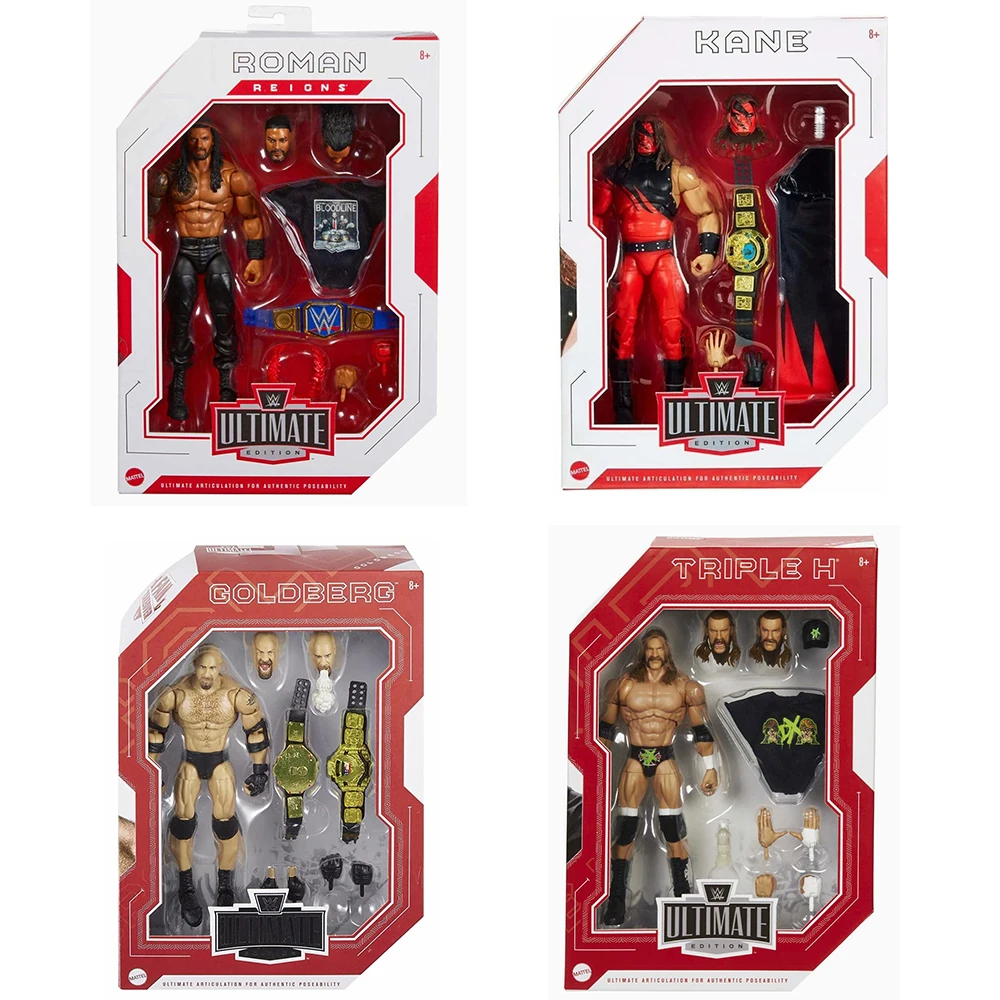 KANE ROMAN ULTIMATE Original WWE AEW GOLDBERG TRIPLE H Elite Action Figure Wrestling Display Collection Figure Fighting Toy Gift
KANE ROMAN ULTIMATE Original WWE AEW GOLDBERG TRIPLE H Elite Action Figure Wrestling Display Collection Figure Fighting Toy Gift