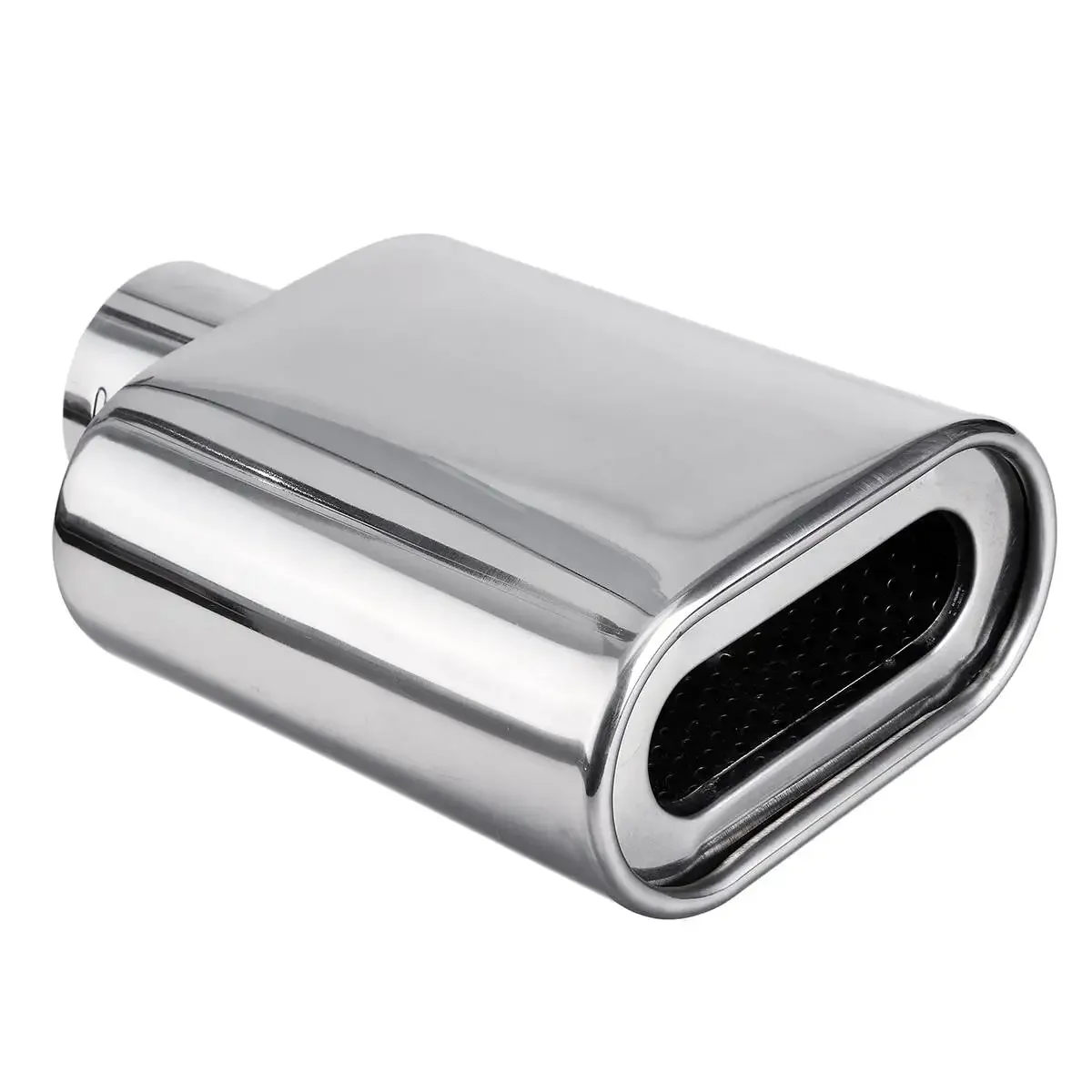 60mm Universal Car Chrome Flat Stainless Steel Muffler Tip Exhaust System Tail Throat Liner Pipe For BMW/Benz/Audi
60mm Universal Car Chrome Flat Stainless Steel Muffler Tip Exhaust System Tail Throat Liner Pipe For BMW/Benz/Audi