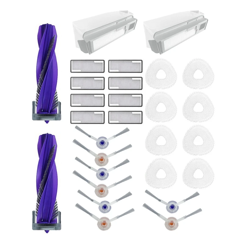 Compatible For Narwal Freo X Ultra/Narwal J4 Replacement Accessories Roller Main Side Brush Hepa Filter Mop Cloth
Compatible For Narwal Freo X Ultra/Narwal J4 Replacement Accessories Roller Main Side Brush Hepa Filter Mop Cloth