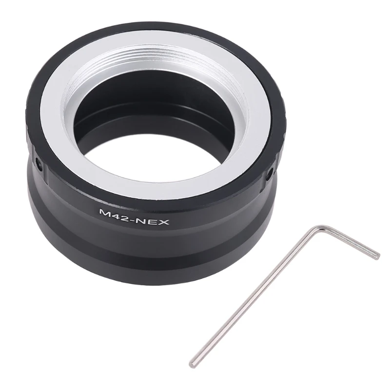 M42 Screw Camera Lens Converter Adapter For Mount NEX-5 NEX-3 NEX-VG1 Accessories 
M42 Screw Camera Lens Converter Adapter For Mount NEX-5 NEX-3 NEX-VG1 Accessories