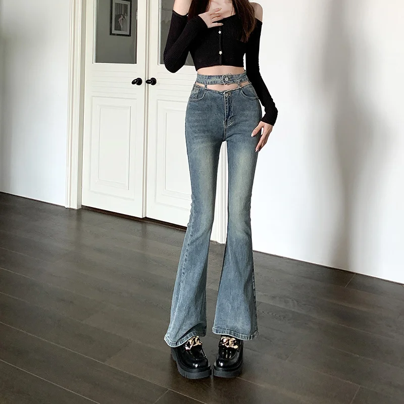 ILARES Streetwear Pant Jeans Women Female Clothing Y2k Vintage Clothes Women's Pants Flare Jeans Woman High Waist Korean Fashion
ILARES Streetwear Pant Jeans Women Female Clothing Y2k Vintage Clothes Women's Pants Flare Jeans Woman High Waist Korean Fashion