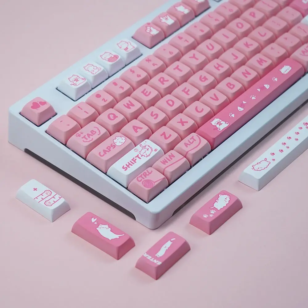 126 клавиш PBT Keycap, маленький полный набор, сублимационный процесс сублимации на тему Lingna Of Cat XSA, высота для механической клавиатуры с перекрестной осью
126 клавиш PBT Keycap, маленький полный набор, сублимационный процесс сублимации на тему Lingna Of Cat XSA, высота для механической клавиатуры с перекрестной осью