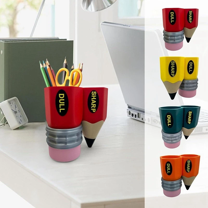 Pencil Pal Organizer, 2023 New Sharp-Dull Pencil Holder, Cute Pencil Storage Organizer Desktop Accessories
Pencil Pal Organizer, 2023 New Sharp-Dull Pencil Holder, Cute Pencil Storage Organizer Desktop Accessories