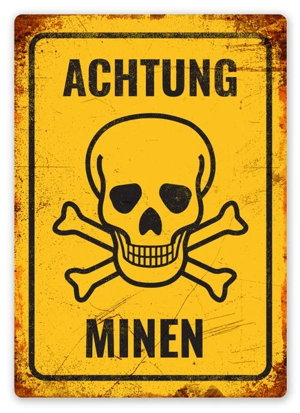 Achtung Minen Tin Sign Art Wall Decoration,vintage Aluminum Retro Metal Sign,iron Painting Room Decor
Achtung Minen Tin Sign Art Wall Decoration,vintage Aluminum Retro Metal Sign,iron Painting Room Decor
