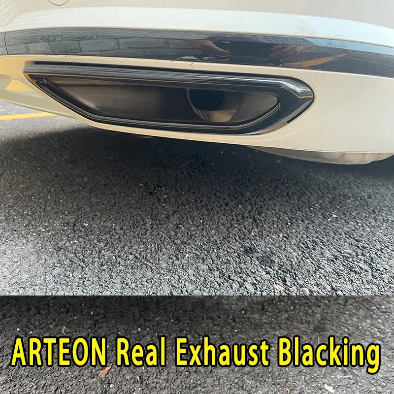Car Styling For Arteon Body Kit 2019 2020 2021 2022 Bright Black True Exhaust Four Out Tail Throat Decoration 
Car Styling For Arteon Body Kit 2019 2020 2021 2022 Bright Black True Exhaust Four Out Tail Throat Decoration