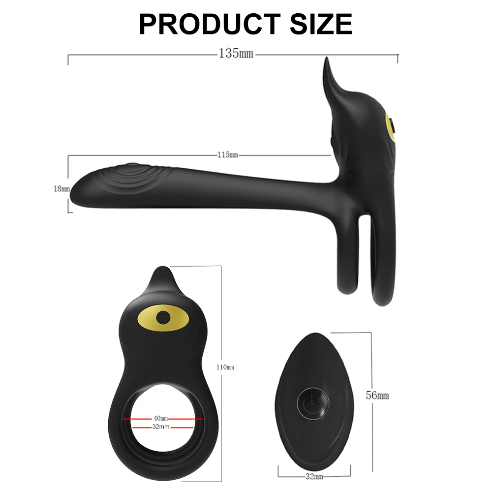 Couple Vibrator with Dual Motor Cockring Wireless Remote Cock Penis Ring Adult Sexy Toys For Men Delay Ejaculation Penisring Couple Vibrator with Dual Motor Cockring Wireless Remote Cock Penis Ring Adult Sexy Toys For Men Delay Ejaculation Penisring