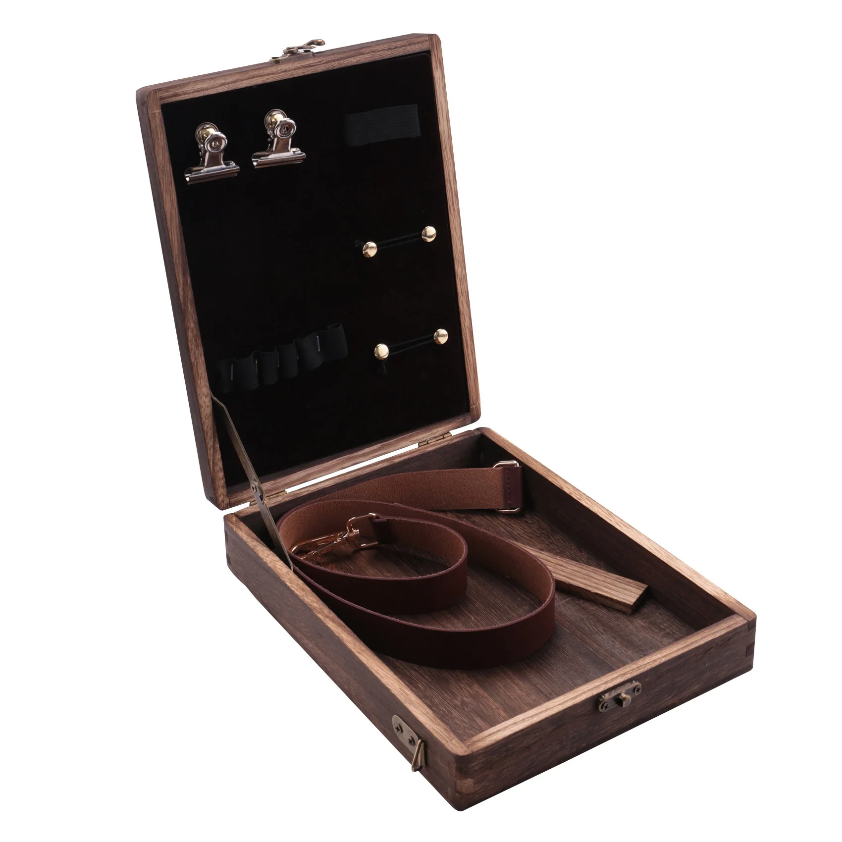 Writers Messenger Wood Box, Wooden Box with Hinged Lid Shoulder Bag, with Lid Latch Outdoor Sketching Storage Box Log
Writers Messenger Wood Box, Wooden Box with Hinged Lid Shoulder Bag, with Lid Latch Outdoor Sketching Storage Box Log